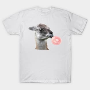 Llama Bubbles T-Shirt